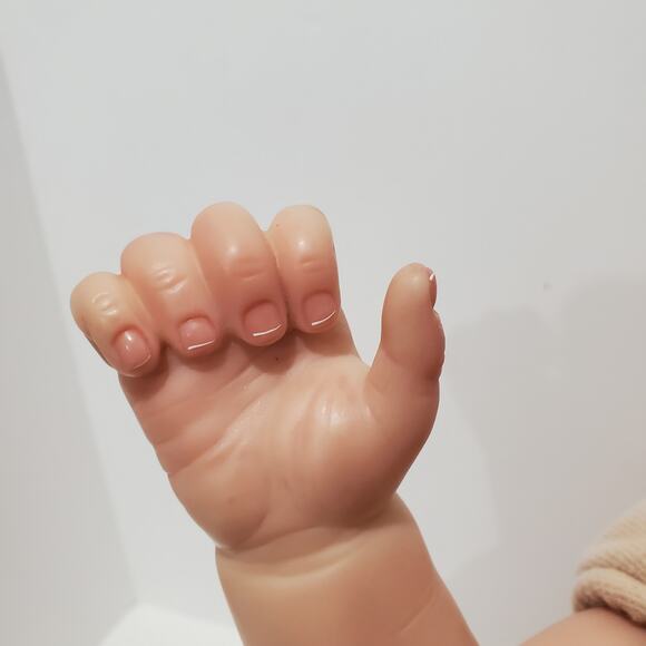 Sleeping 20 Inch Silicone Baby Realistic Cloth Torso Life-Like Baby Doll - Picture 5 of 16